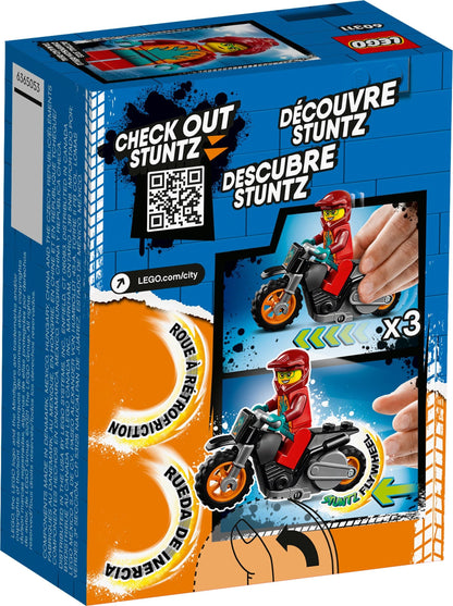 LEGO 60311 Fire Stunt Bike: Freya McCloud & Motorcycle Toy
