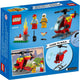 LEGO 60318 Fire Helicopter: Firefighter Rescue Playset (4+) – view 6