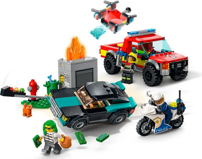 LEGO City Series 60319 Fire Rescue & Police Chase