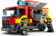 LEGO 60320 City Fire Station: Fire Truck, Helicopter & Minifigures – view 5