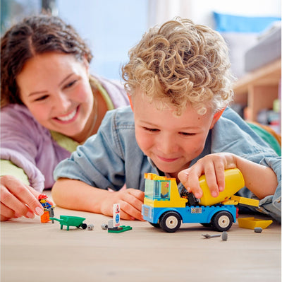 LEGO City Series 60325 Cement Mixer Truck