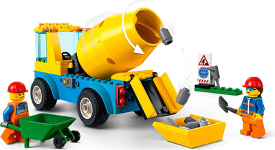 LEGO City Series 60325 Cement Mixer Truck