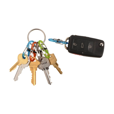 Niteize Key Ring S-Biner Locker - 62mm Stainless Steel - Easy Access