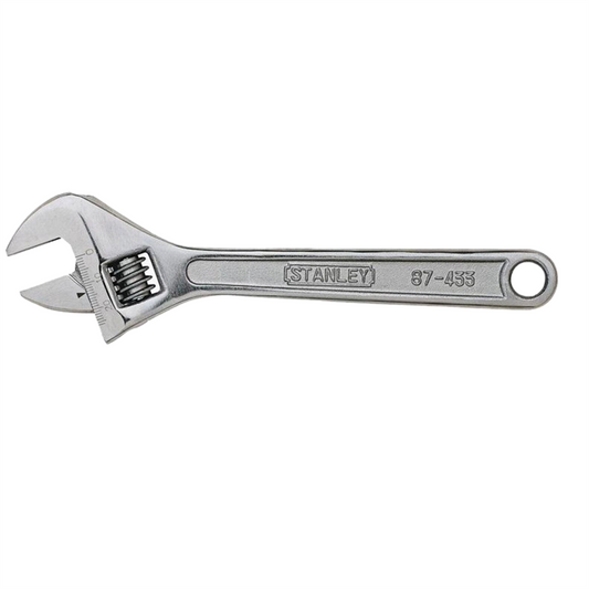 Stanley Adjustable Wrench - 250mm - Steel - Rust Resistant