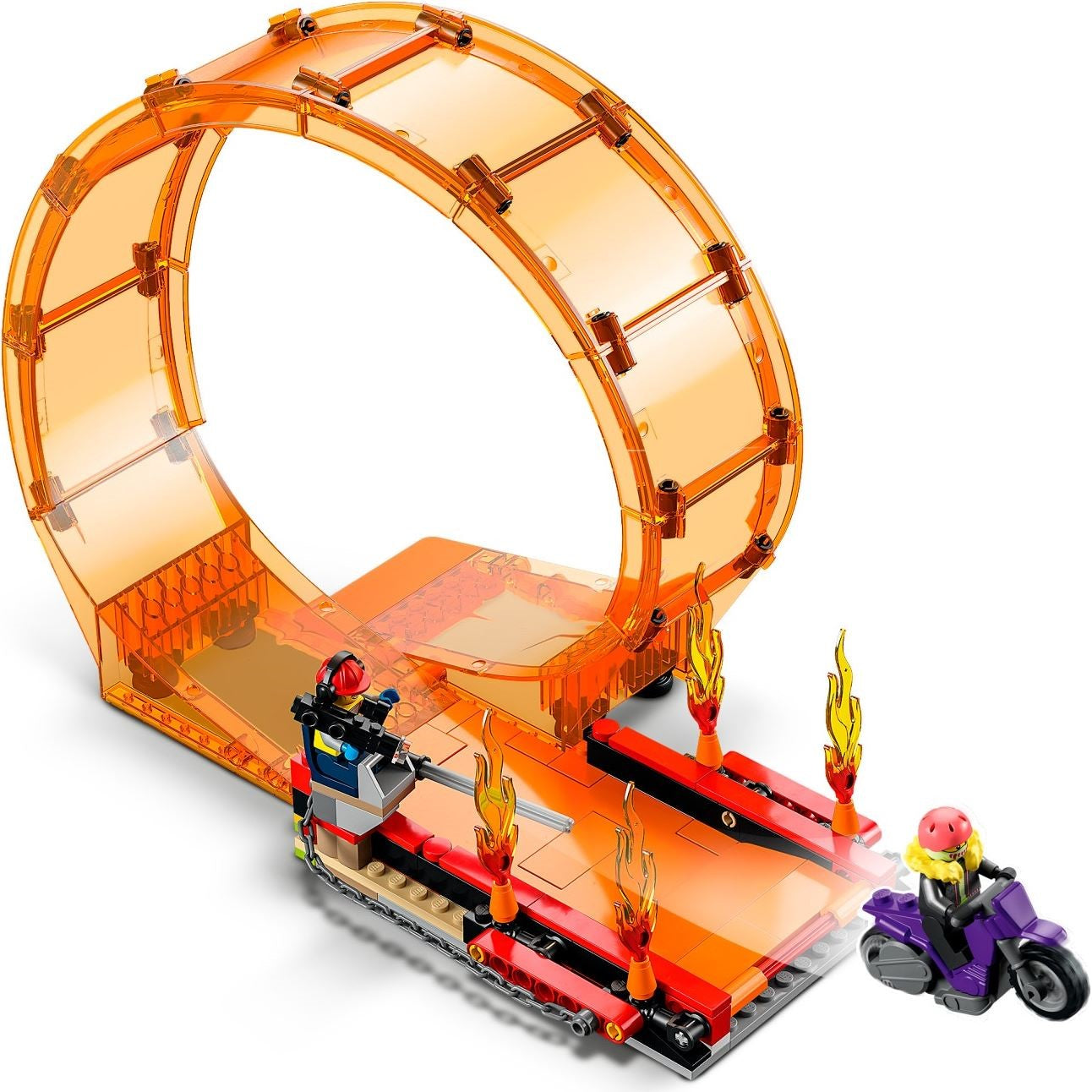 LEGO CITY STUNTZ Double Loop Stunt Arena Monster Truck Set (60339)