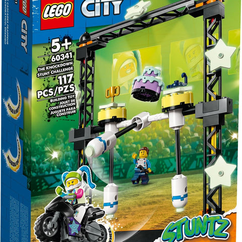 LEGO City 60341 The Knockdown Stunt Challenge- Auzzi Store