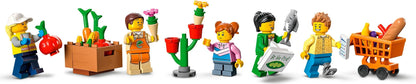LEGO 60347 City Grocery Store Playset with EV & Forklift