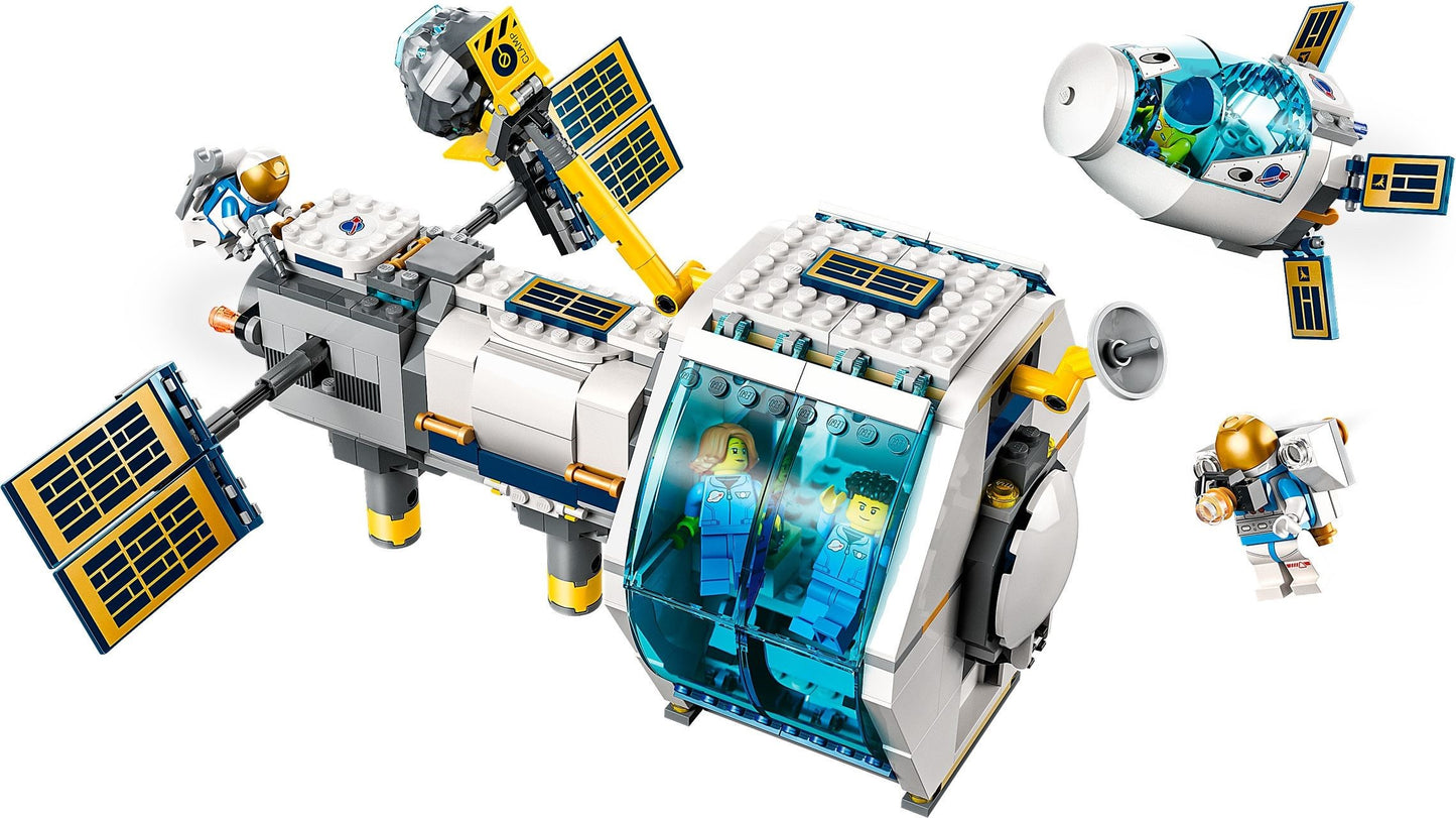 LEGO 60349 Lunar Space Station: Build & Explore the Moon!