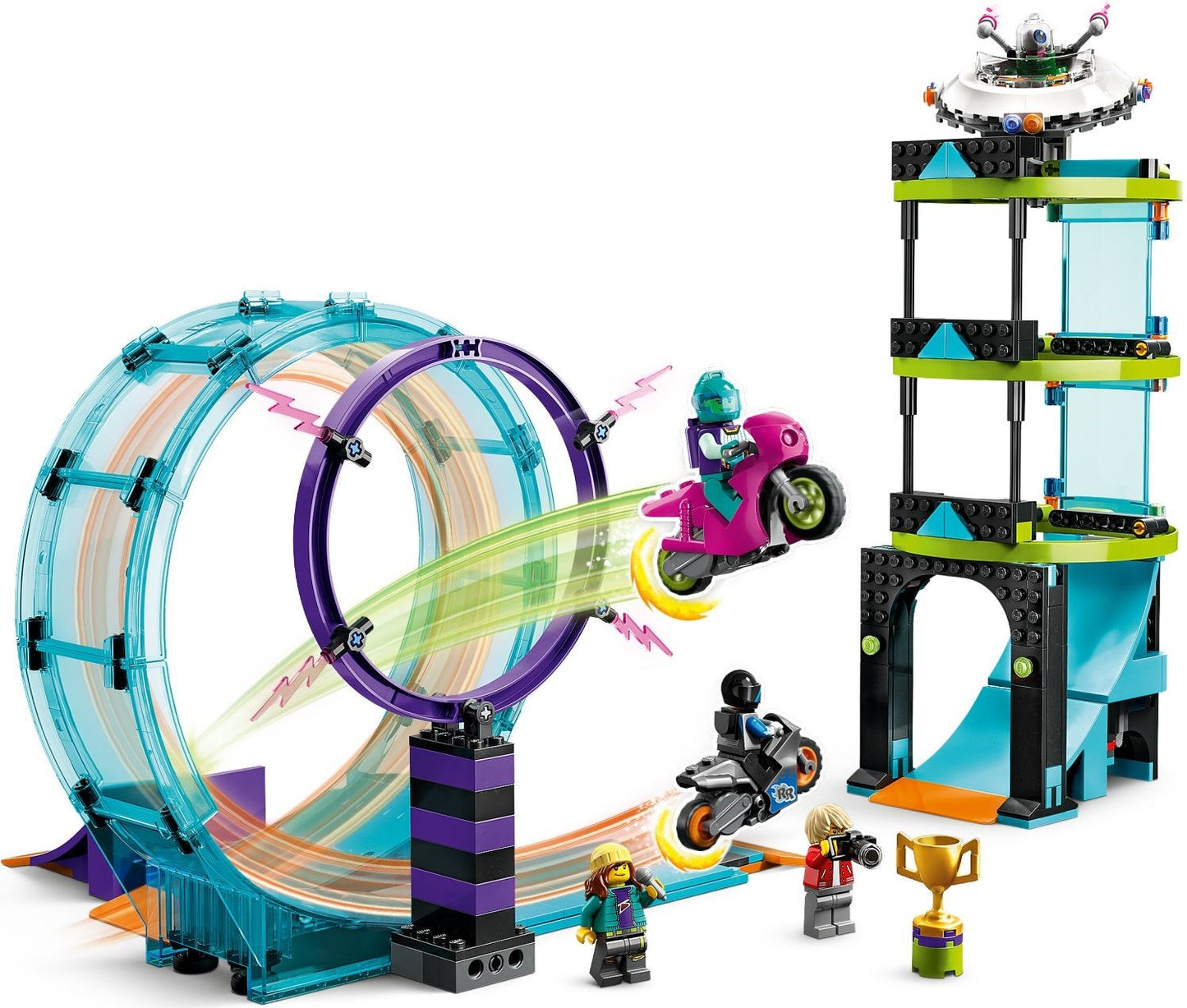 LEGO City Series 60361 Ultimate Stunt Riders Challenge- Auzzi Store