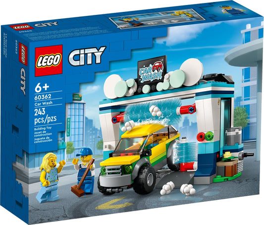 LEGO 60362 Car Wash – Interactive Vehicle Care Playset - Auzzistore
