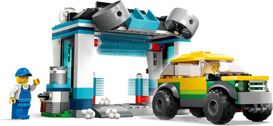 LEGO 60362 Car Wash – Interactive Vehicle Care Playset – view 2 - Auzzistore