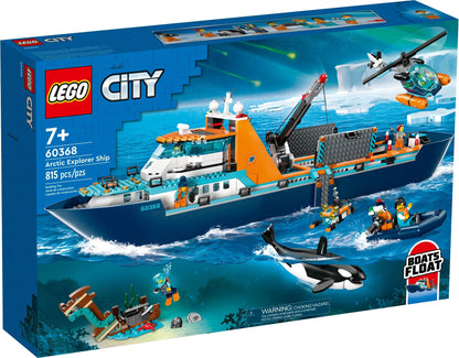 LEGO City Series 60368 Arctic Research Ship- Auzzi Store