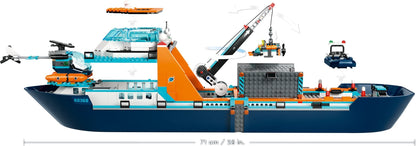 LEGO City Series 60368 Arctic Research Ship- Auzzi Store