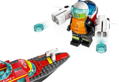 LEGO City Series 60373 Fire Rescue Boat