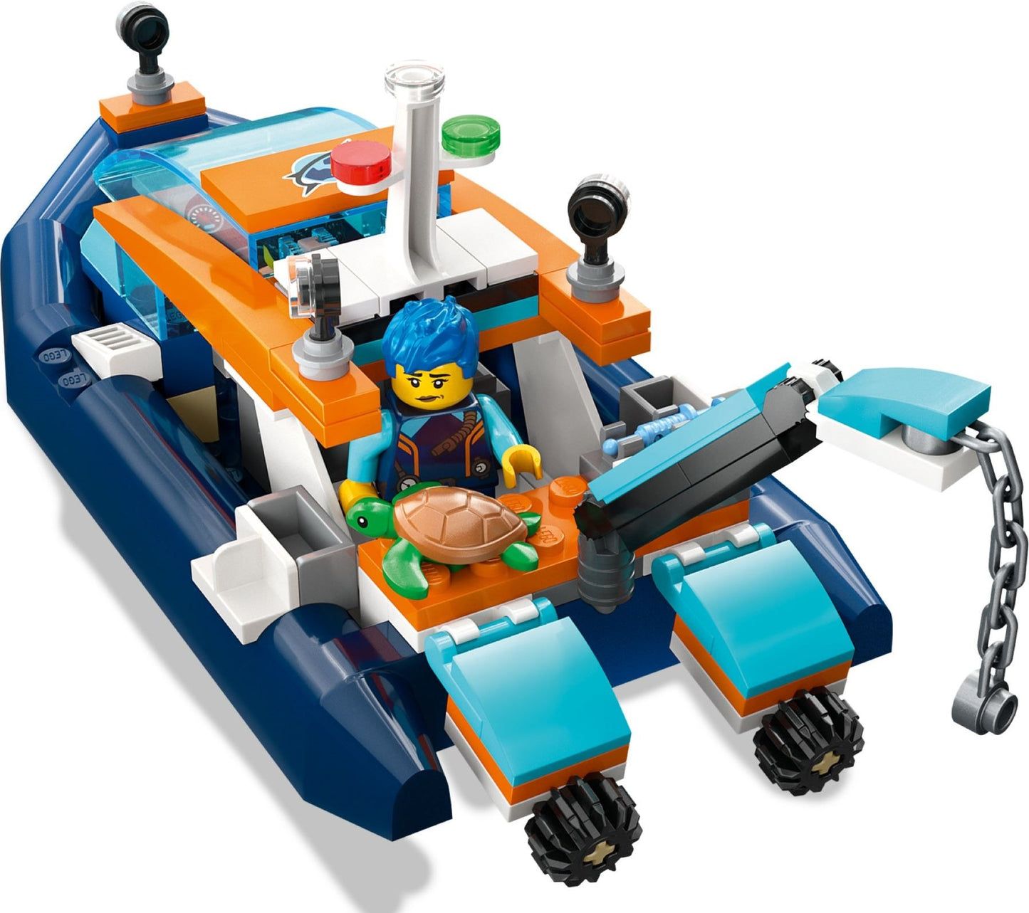 LEGO 60377 Explorer Diving Boat – Ocean Adventure Playset