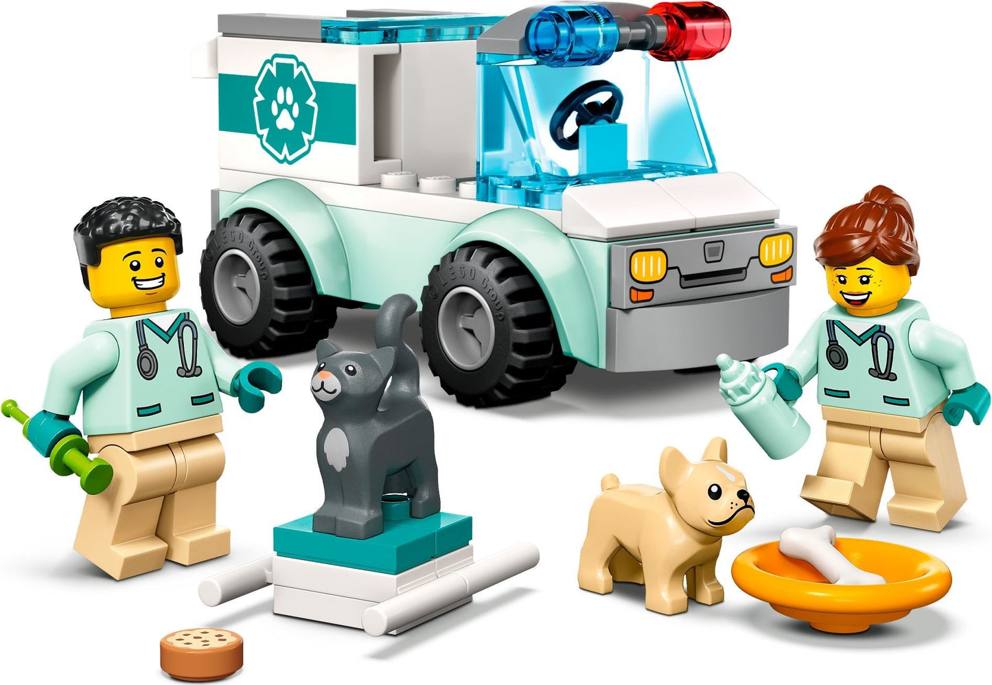 LEGO 60382 Vet Van Rescue – Ultimate Animal Care Playset for Kids