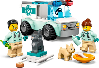 LEGO 60382 Vet Van Rescue – Ultimate Animal Care Playset for Kids