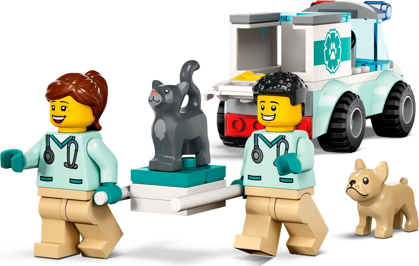 LEGO 60382 Vet Van Rescue – Ultimate Animal Care Playset for Kids