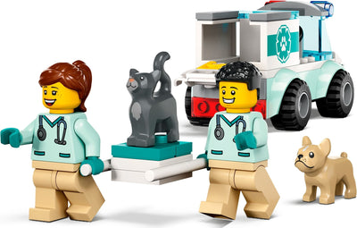 LEGO 60382 Vet Van Rescue – Ultimate Animal Care Playset for Kids