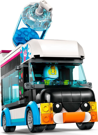LEGO City Series 60384 Penguin Slushy Van