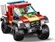 LEGO 60393 4x4 Fire Truck Rescue – Action-Packed Firefighting Playset for Kids – view 3