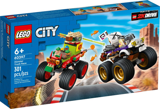LEGO 60397 Monster Truck Race – High-Speed Racing Playset - Auzzistore
