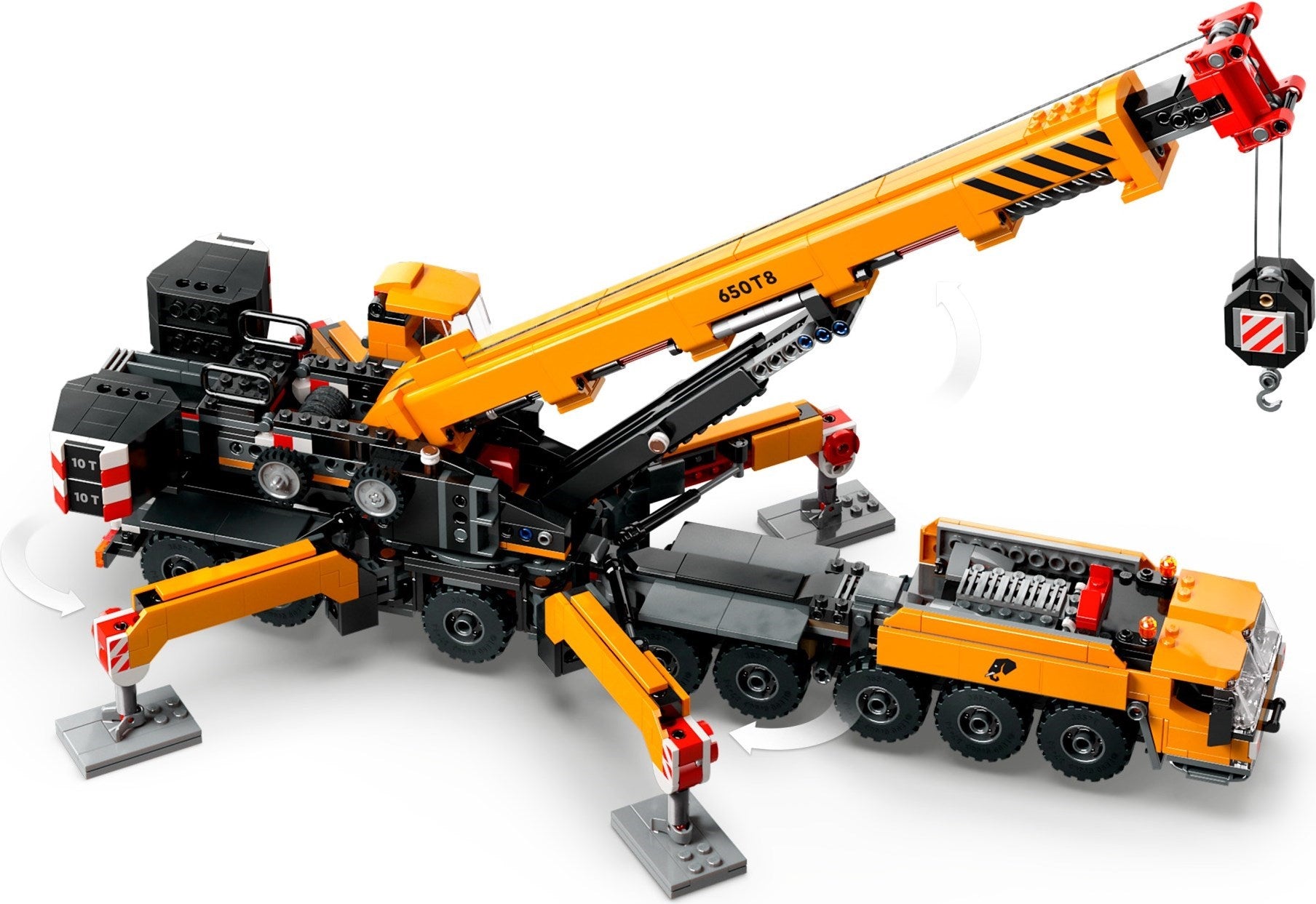 LEGO City 60409 Yellow Mobile Construction Crane- Auzzi Store