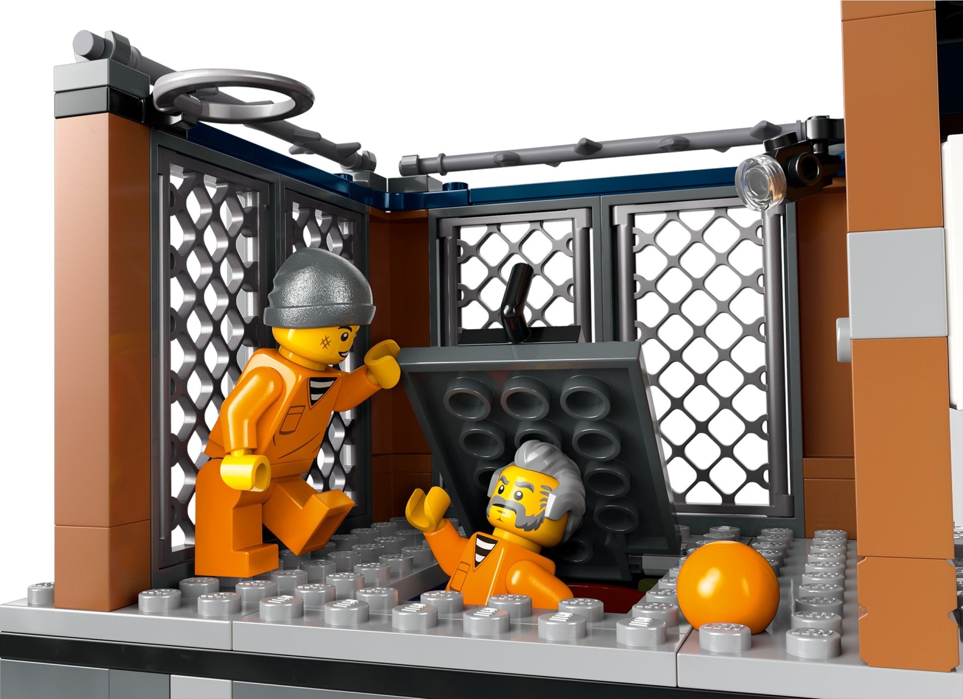 LEGO City Series 60419 Police Prison Island- Auzzi Store