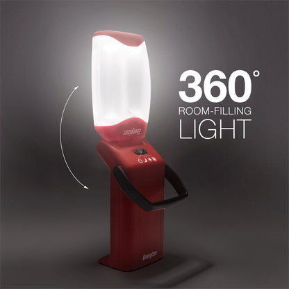 Energizer 500 Lumen Folding Lantern - 500 Lumens - Plastic - Water Resistant