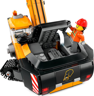 LEGO City 60420 Yellow Construction Excavator
