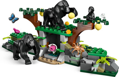 LEGO City Series 60437 Jungle Explorer Helicopter at Base Camp