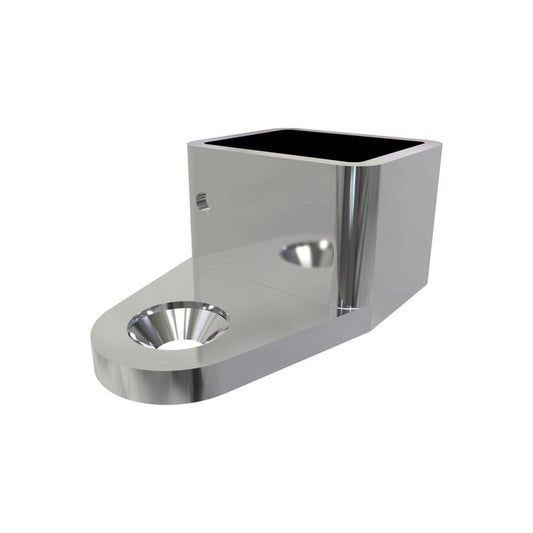 ProtectorAl Friction Fit Handrail Wall Bracket - 26mm - Stainless Steel - Mirror Polish - Auzzistore