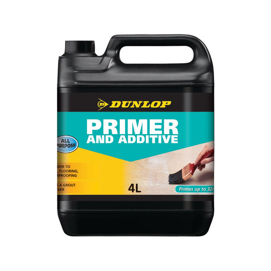 Dunlop Primer and Additive - 4L - Grout and Primer - Enhances Adhesion