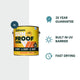 Taubmans 4L Neutral Low Sheen Exterior Paint - UV Protection - Fast Drying