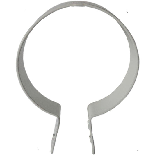 Kinetic Pipe Clip Head 65mm Iron 2 Pack Secure Plumbing Pipes - Auzzistore