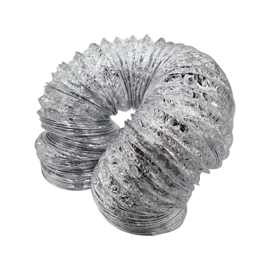 Builders Edge Aluminium Foil Duct - 200mm x 3m - Fire Rated – view 2 - Auzzistore