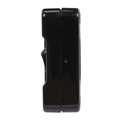 HPM Black Cord Line Switch - 10 Amp - Plastic - Indoor Use