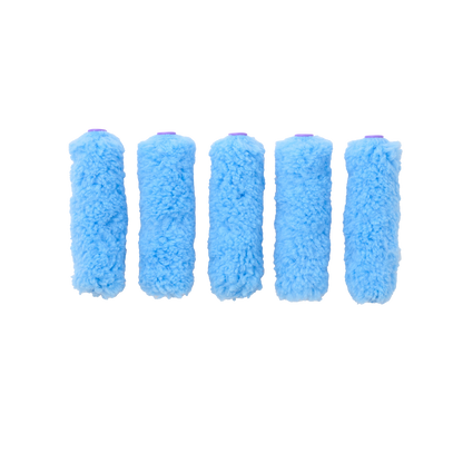 Monarch 160/20mm Nap Fabric Mini Roller 5 Pack - Ultimate Coverage for Rough Surfaces