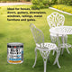 White Knight Rust Guard Epoxy Enamel Paint 250ml Golden Yellow - UV Resistant, Durable