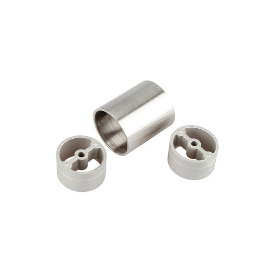 Porta Handrail Joiner - 50mm - Stainless Steel - Easy to Install - Auzzistore