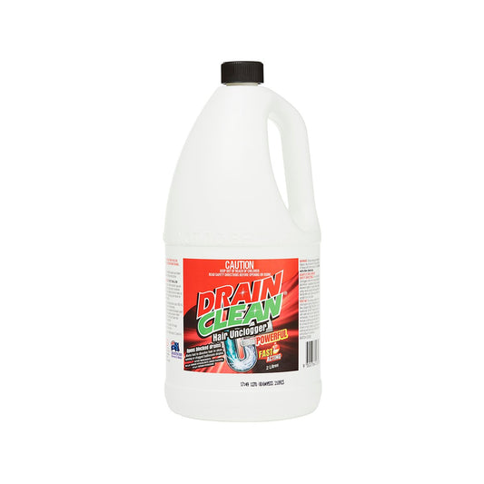 Drain Clean Hair Unclogger - 2L - Fast Acting - Bathroom Use