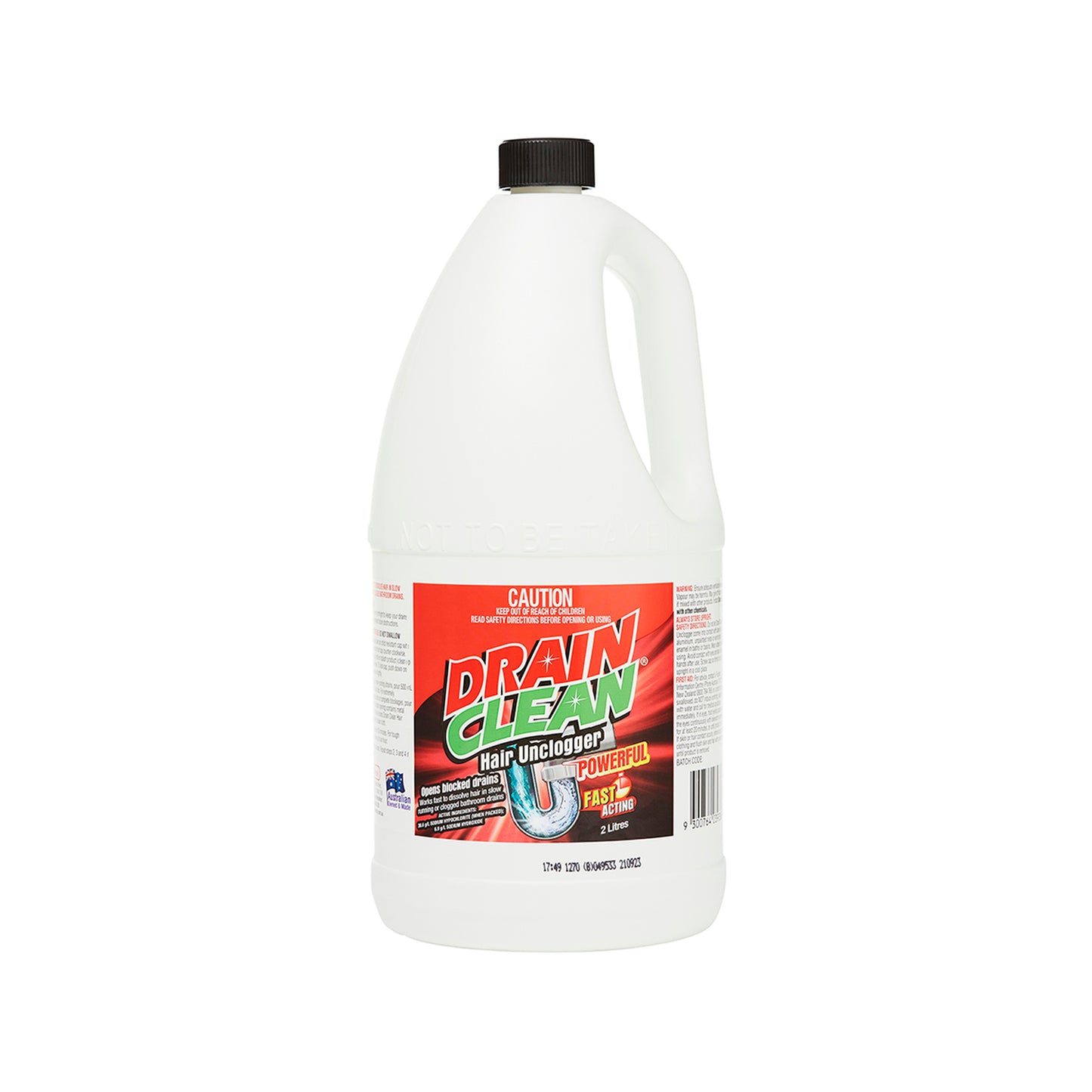 Drain Clean 2L Hair Unclogger