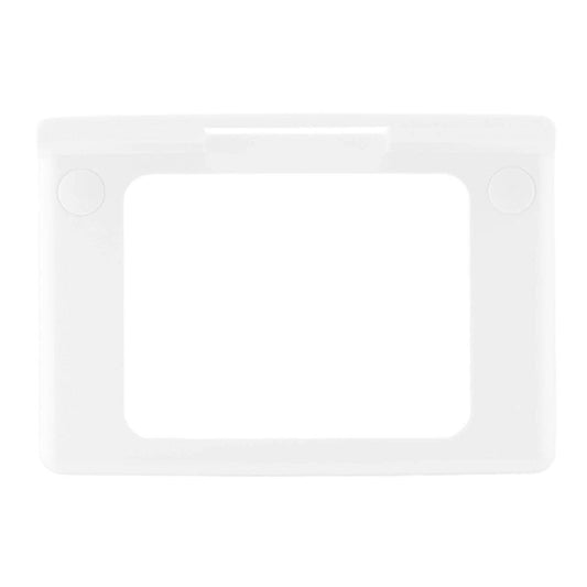 Deta 6000 Series Clip on Cover with Shelf - 116mm x 86mm - White - Easy Installation - Auzzistore