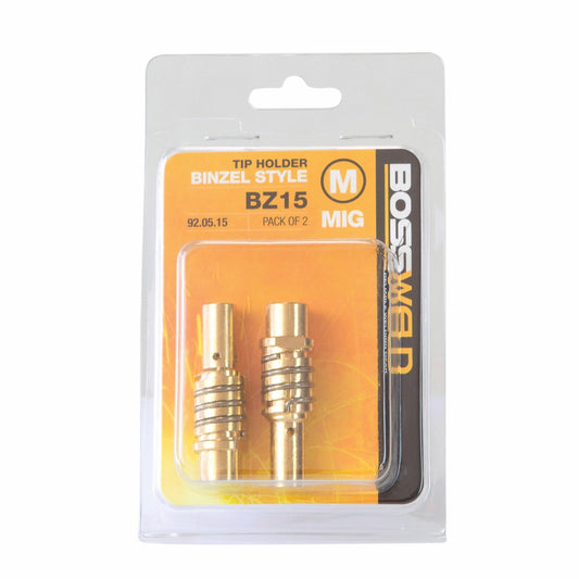 Bossweld BZ15 Tip Holder 2 Pack - Binzel Style - Durable - Easy To Use – view 2 - Auzzistore
