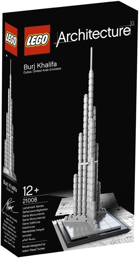 LEGO 21031 Burj Khalifa: Dubai Skyscraper Architecture Set - Auzzistore