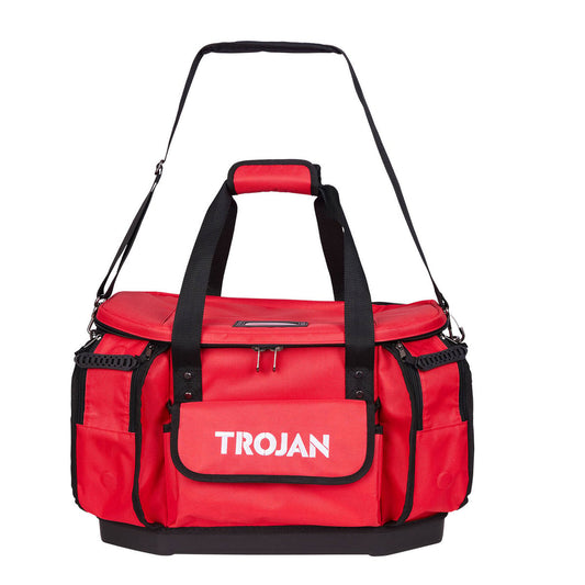 Trojan Round Mouth Tool Bag - 18kg Capacity - 480mm x 280mm x 310mm - Black - Auzzistore