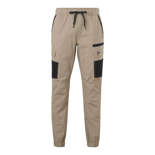 Citeco 102r Jogger - Khaki - Cuffed Ripstop - Durable & Comfortable