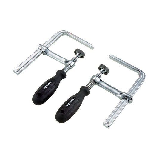 Makita 2 Piece G Type Clamp Set for Guide Rails 194385-5 - 225mm x 300mm - Secure Hold - Auzzistore