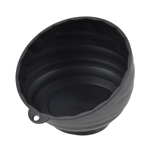 Trojan Magnetic Bowl - 150mm - Black - Durable Impact-Resistant Design - Auzzistore