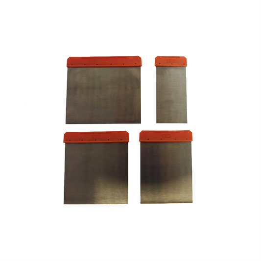 Craftright Scraper Set - 50mm 80mm 100mm 129mm - Steel - Flexible Blades - 4 Pack - Auzzistore